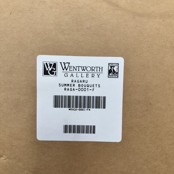 Art - Alain Ragaru 7-Color Lithograph Signed 192/295 Gold Framed Matted Artwork - Picture 7 of 9